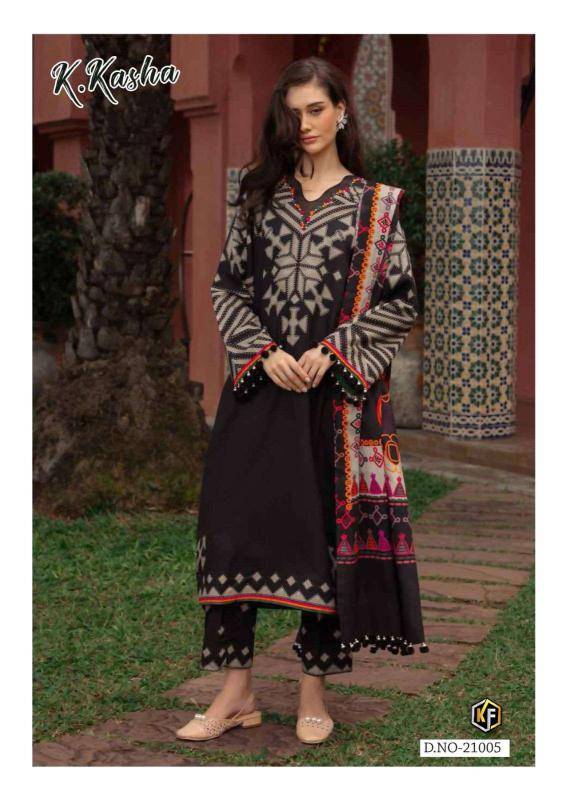Keval fab k kasha vol- 21 Salwar Kameez manufacturers in Mumbai